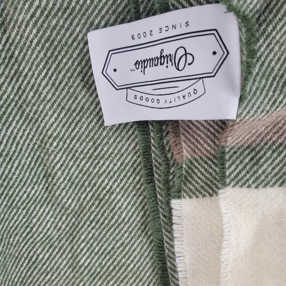 Origaudio Elliston Blanket Green 52"x66" - Picture 5 of 7